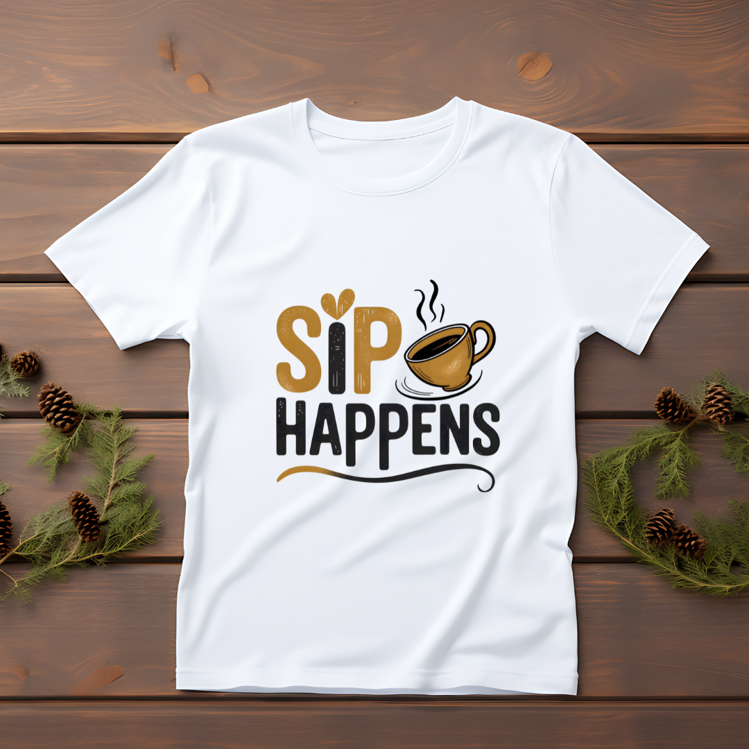 SIP HAPPENS...☕(UNISEX)