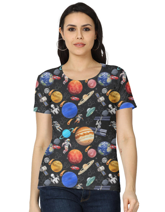 Women's AOP Classic T-Shirt🪐🌏